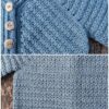 Hækleopskrift Mistys cardigan, hæklet cardigan til børn
