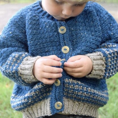 Hæklet cardigan opskrift