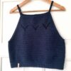 Hæklet top, crochet summertop, crochet pattern, hækleopskrift hæklet sommertop, eponas.dk