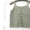 Crochet summer top, crochet pattern, hæklet sommertop, hækleopskrift top