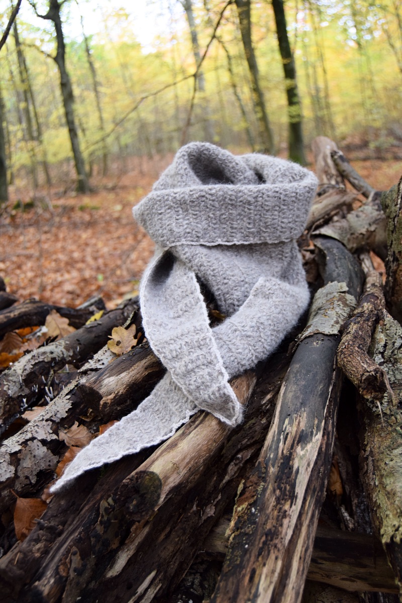 Hæklet tørklæde opskrift